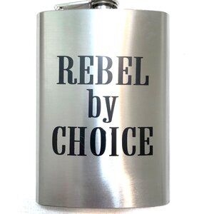 Maxam Rebel By Choice 8-ounce Flask 💸